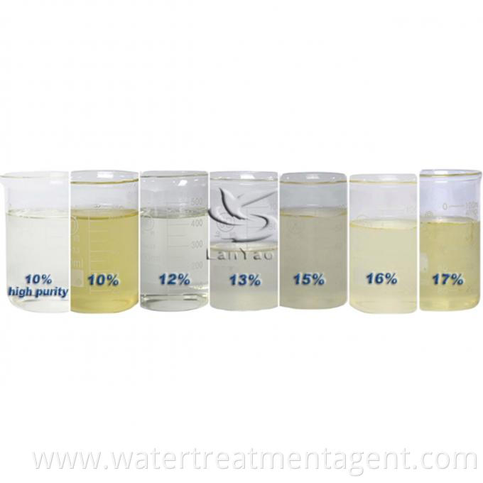 Industrial Or Drinking Water Grade Water Treatment PAC Available Light Yellow Or Colorless Solution cas 1327 41 9 0